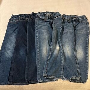 Lot of 5 Boys size 5 Old Navy Straight Jeans